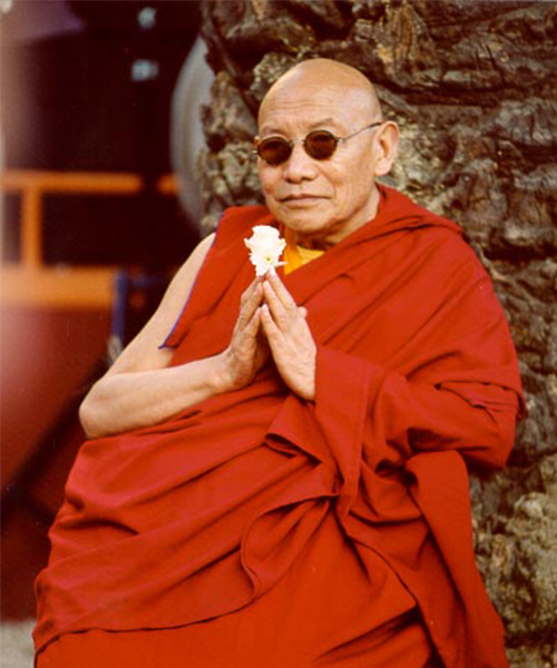 Kyabje Trulshik Rinpoche, Inauguration of the Garden of Peace – 2007 – Lisbon
