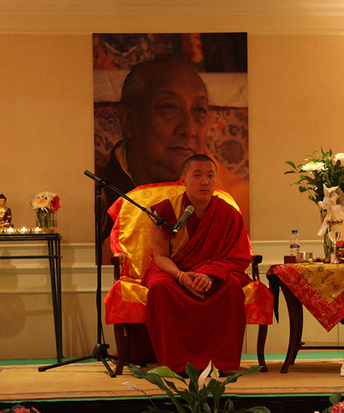 Yangsi Dilgo Khyentse Rinpoche; Teachings – “The Lineage of the Good Heart” and Empowerment of Buddha Shakyamuni, Marriott Hotel - 28–29 July 2010 - Lisbon
