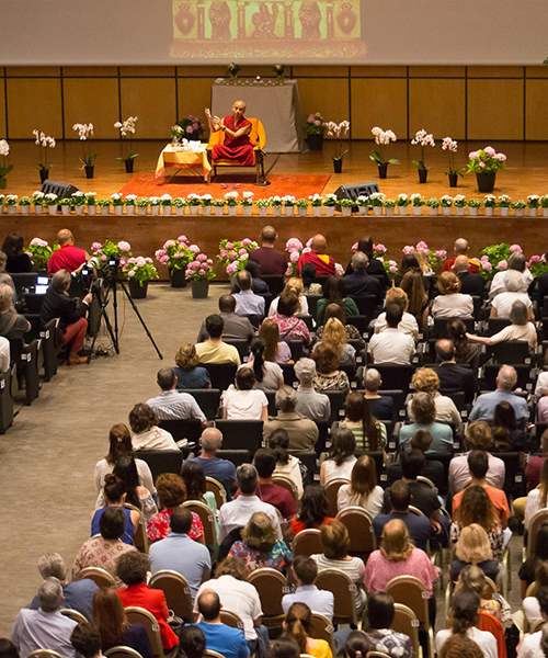 Mingyur Rinpoche; Teachings – “Meditation and the Joy of Living – Cultivating Awareness, Compassion, and Wisdom in Everyday Life”; Auditorium of the Faculty of Dental Medicine, University of Lisbon - 6–8 July 2018 - Lisbon