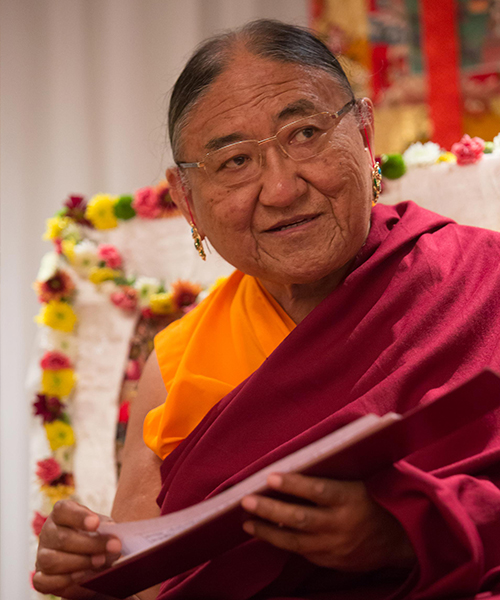 His Holiness Kyabgon Gongma Trichen Rinpoche, the 41st Sakya Trizin, Guru Rinpoche Empowerment - Lisbon Marriott Hotel - September 1 2019 - Lisbon